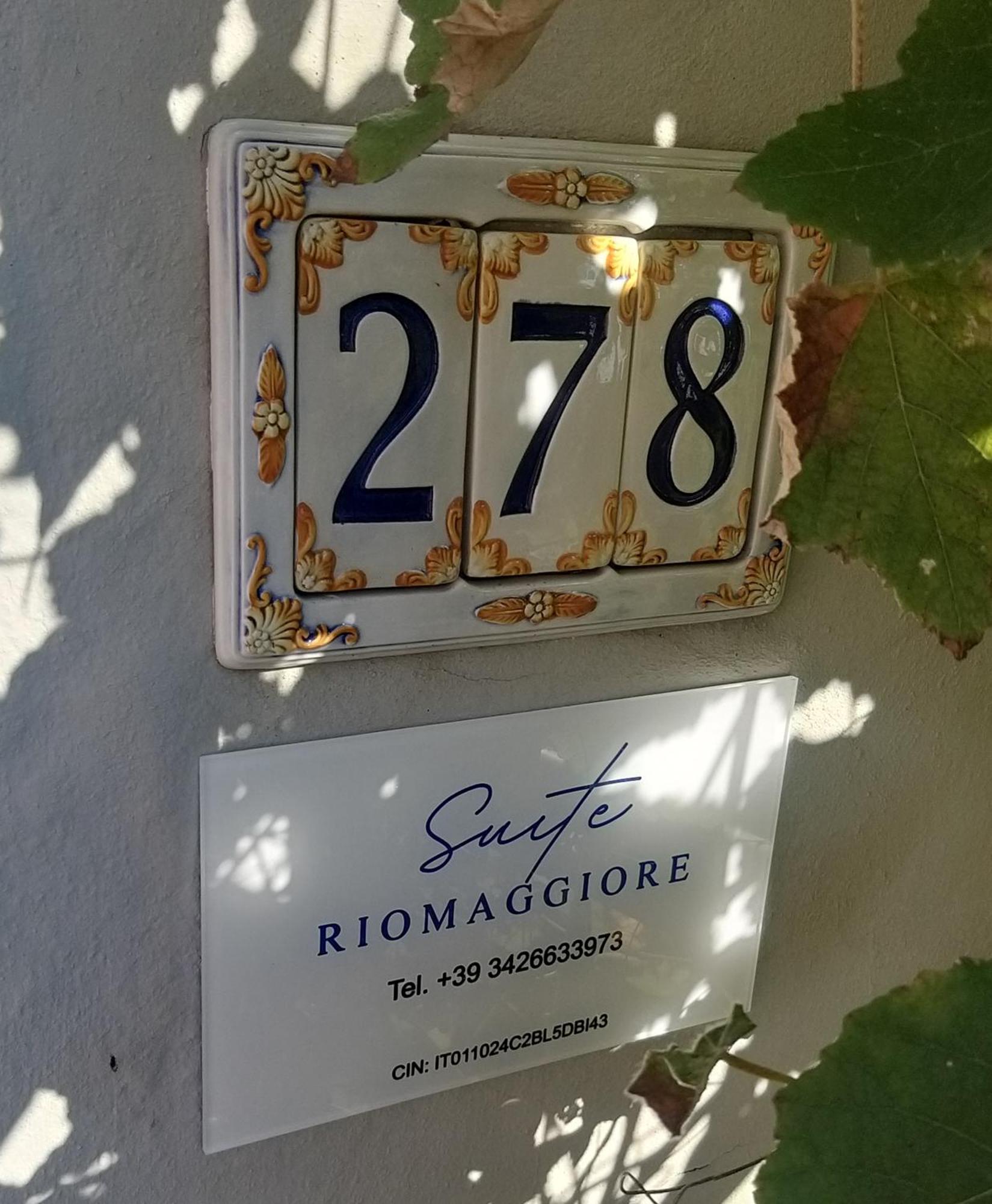 Suite Riomaggiore Exteriör bild
